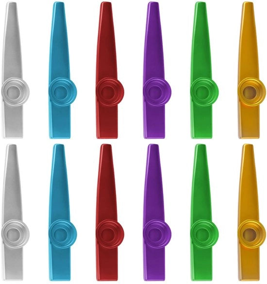 Strumento musicale da fiato - 14 pezzi - Lega di alluminio - Flauto nasale - Per feste - Regalo per bambini