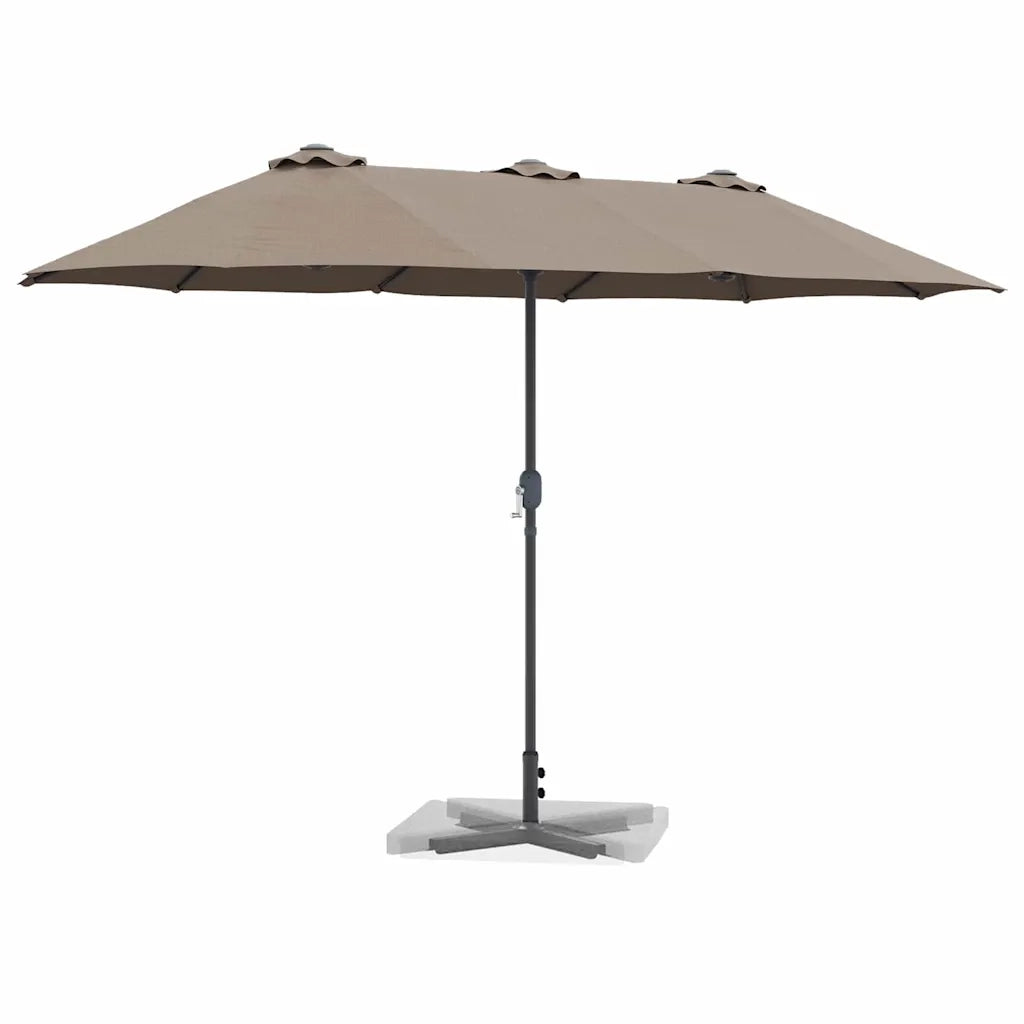 Ombrello da giardino-Ombrellone da spiaggia Talpa 370 x 197 x 239 cm
