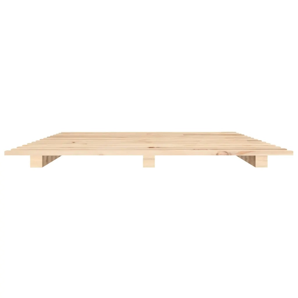 Letto senza Materasso 120x190 cm in Legno Massello di Pino 824598