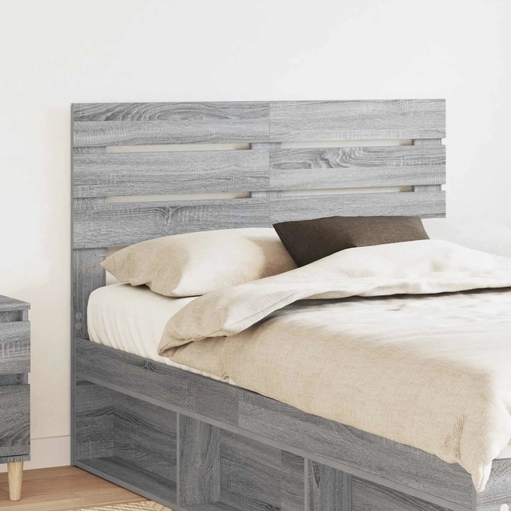 Testiera | Testata Grigio Sonoma Legno multistrato