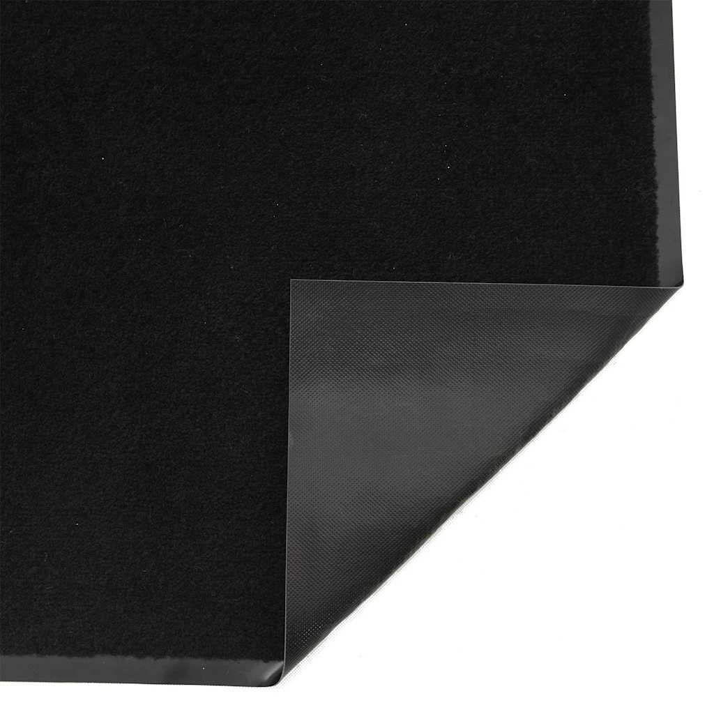 Zerbino antiscivolo rettangolare per interni ed esterni 60 x 90 cm PP nero 02_0058148