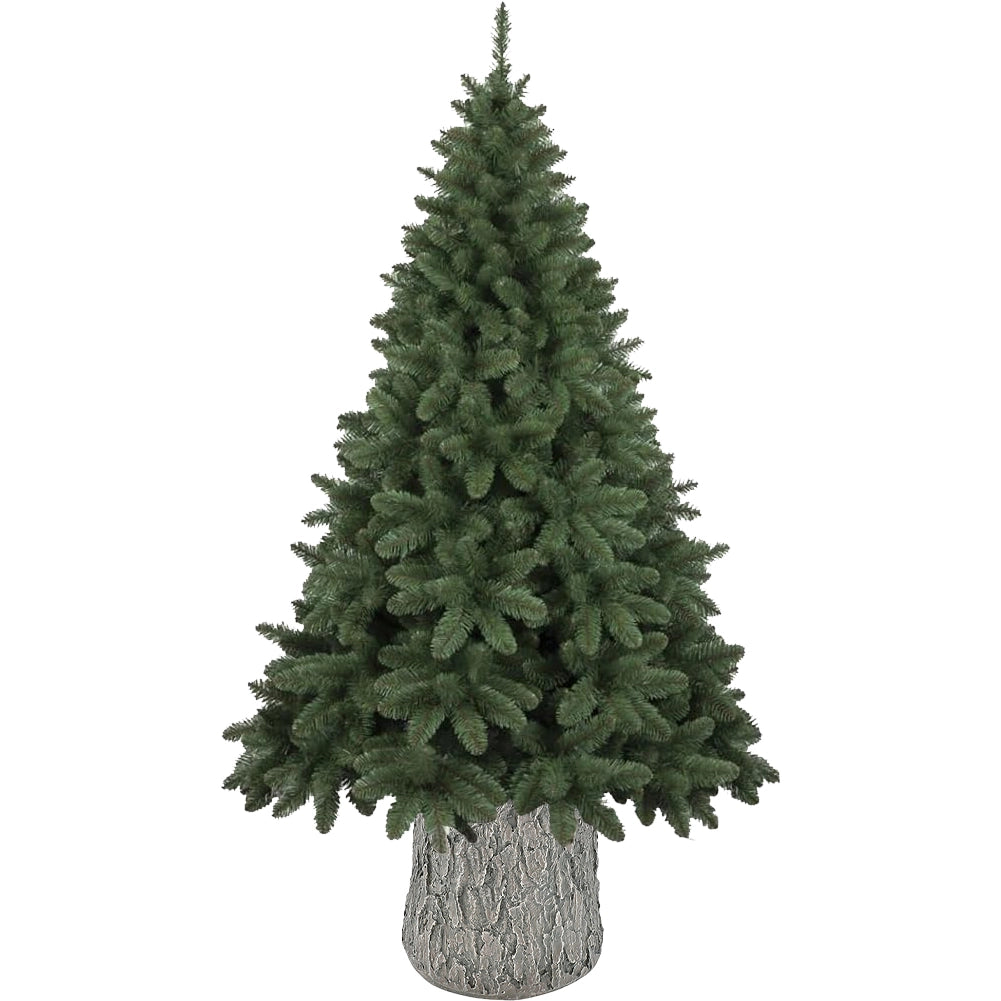 Base Supporto Albero Natale Chiaro Tronco Natalizio Attacco Universale H 46 cm