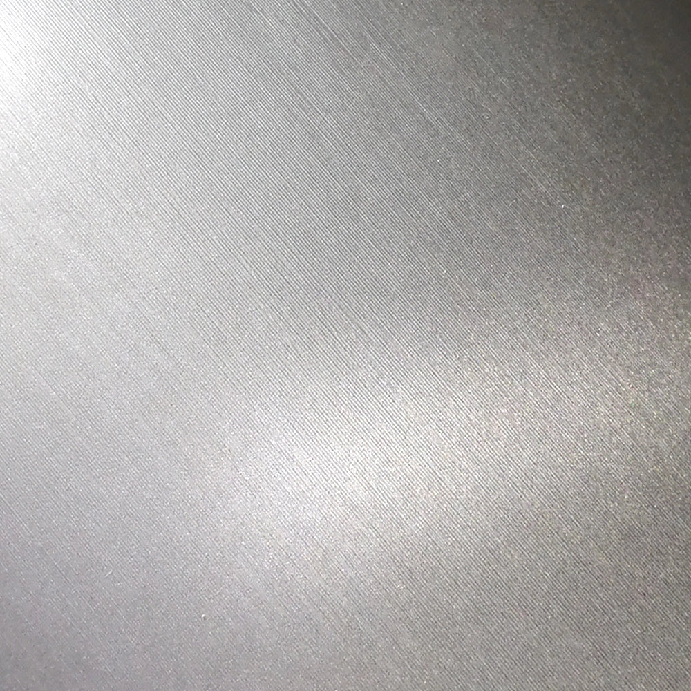 ARGENTO SPAZZOLATO - Pellicola decorativa adesiva larga base 122cm Misura: 122x100 cm