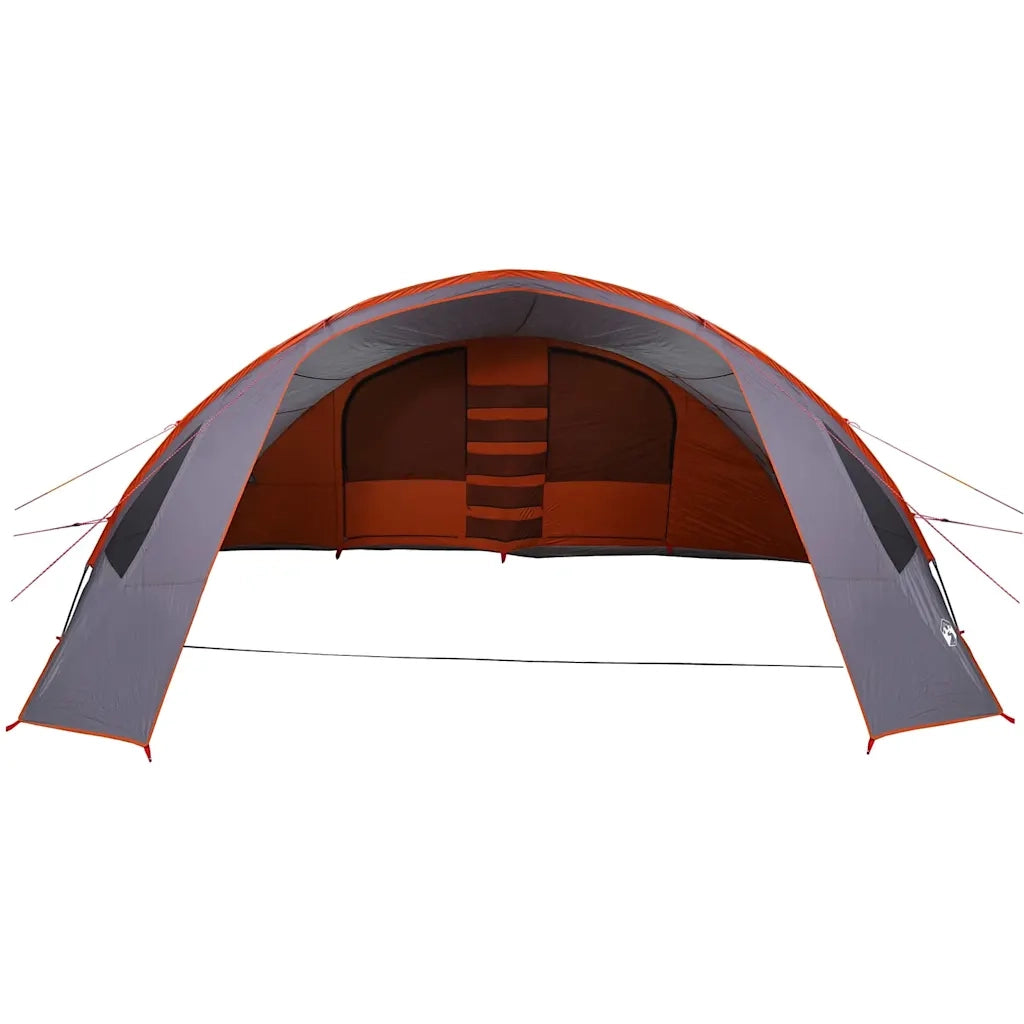 Tenda Tunnel per 6 Persone 6 persona Grigio e arancione 42004049