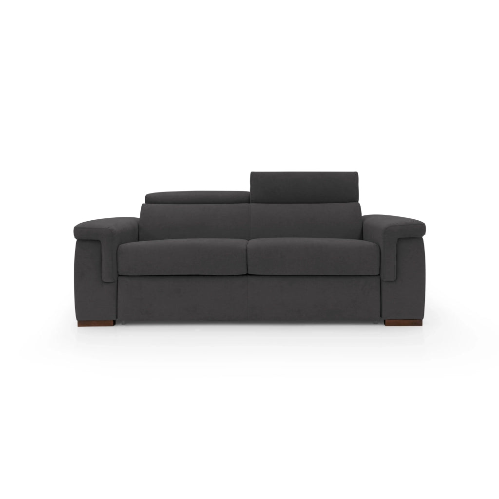 Giunone Divano letto mat. H18 240 cm (mat. 160x197 cm) nero