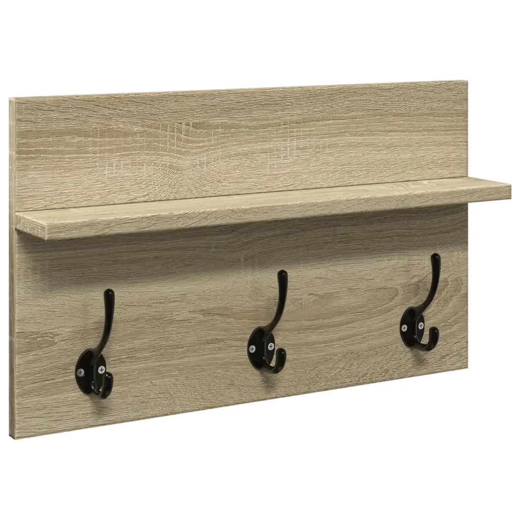 Set Mobili da Ingresso 4 pz Rovere Sonoma in Legno Multistrato