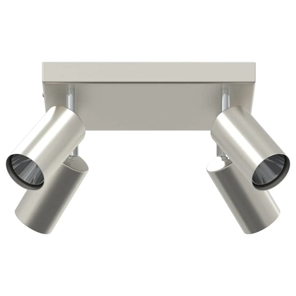Faretto da soffitto Nichel 26 x 26 x 16 cm Metallo 4108202