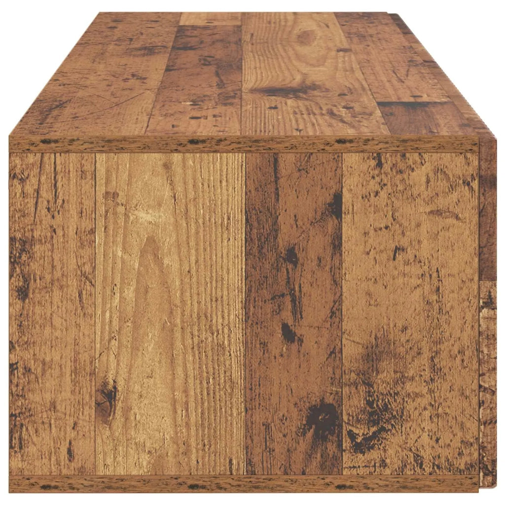Mobile TV da Muro | Armadietto TV | Mobile Porta TV Legno antico 98 x 41 x 30 cm