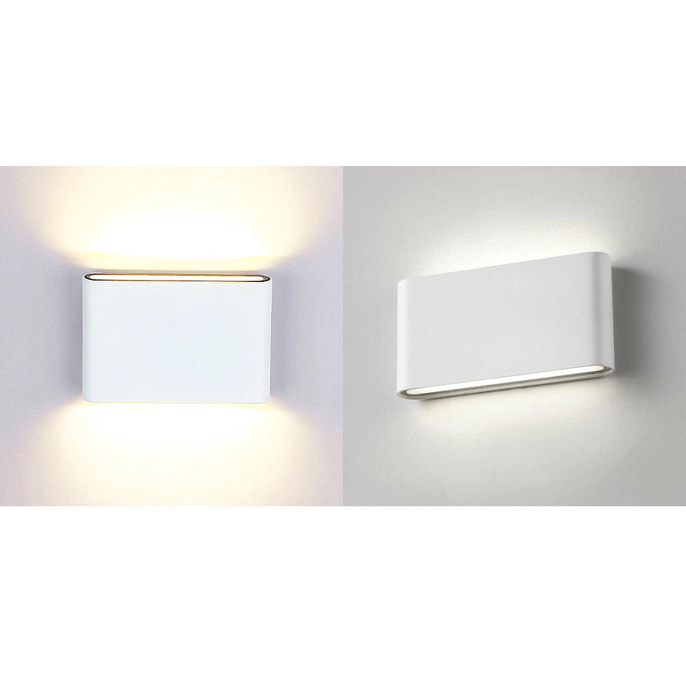Trade Shop - Applique Led Rettangolare Slim 16watt Bianco Luce Bianca Naturale Fredda Xc-9048 -