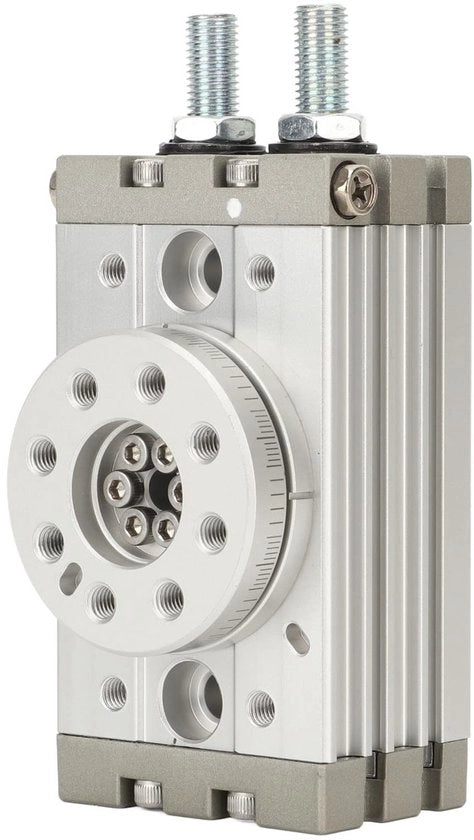 Cilindro in Alluminio Lega Robusta 190 Gradi Regolabile - Impermeabile - Stoffa Impermeabile - Anello Magnetico Integrato - Doppia Azione - Cilindro Pneumatico