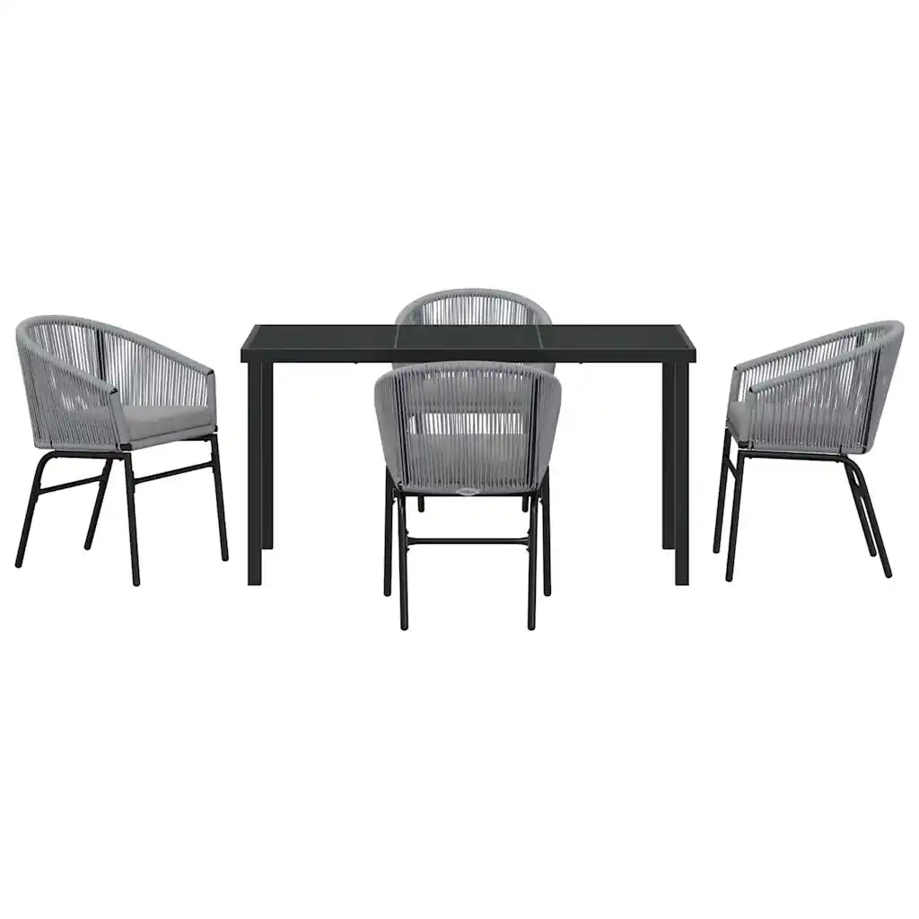 Set da Pranzo per Giardino 5 pcs Antracite 3379361