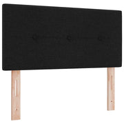 Testiera | Testata LED con strisce LED con Testiera | Testata Nero 100 cm Tessuto