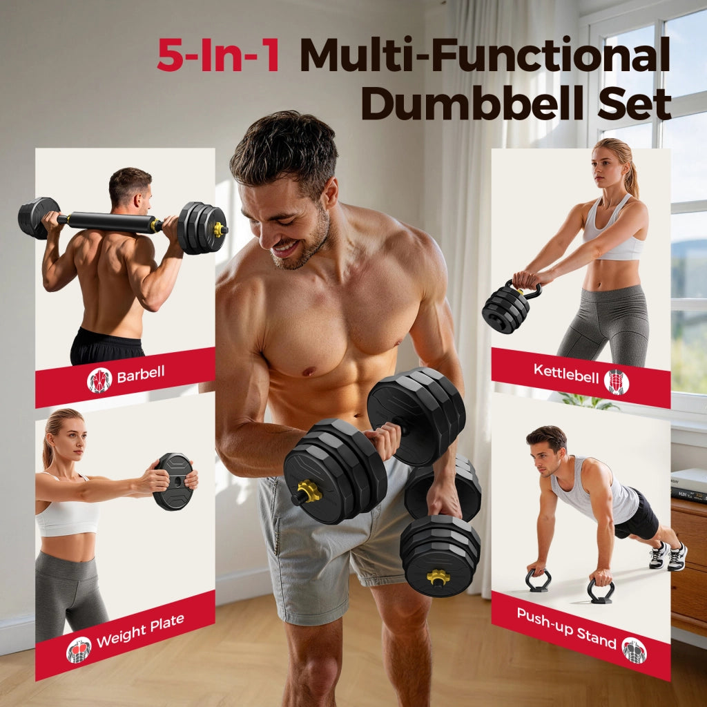 Set manubri regolabili ¨C Minimal ¨C 48/60/68/88 lbs