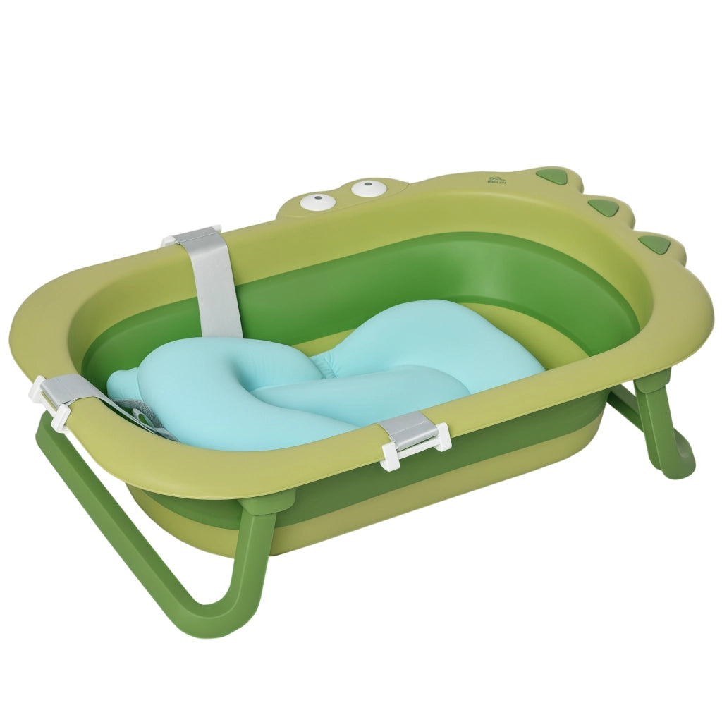 Vasca da Bagno Pieghevole per Neonati ¨C Minimal ¨C Verde, 80x53.9x20.8cm