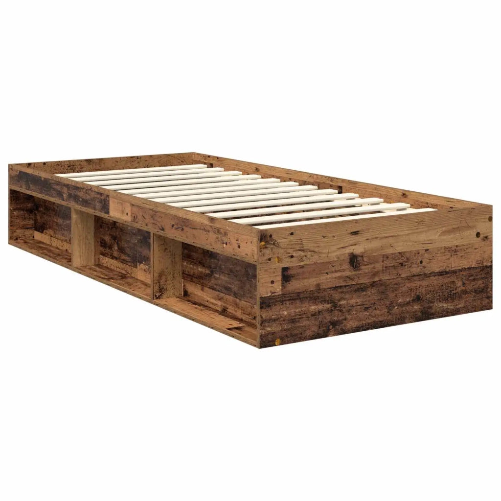 Struttura del letto Legno vecchio 90 x 190 cm Pino massello 3413369