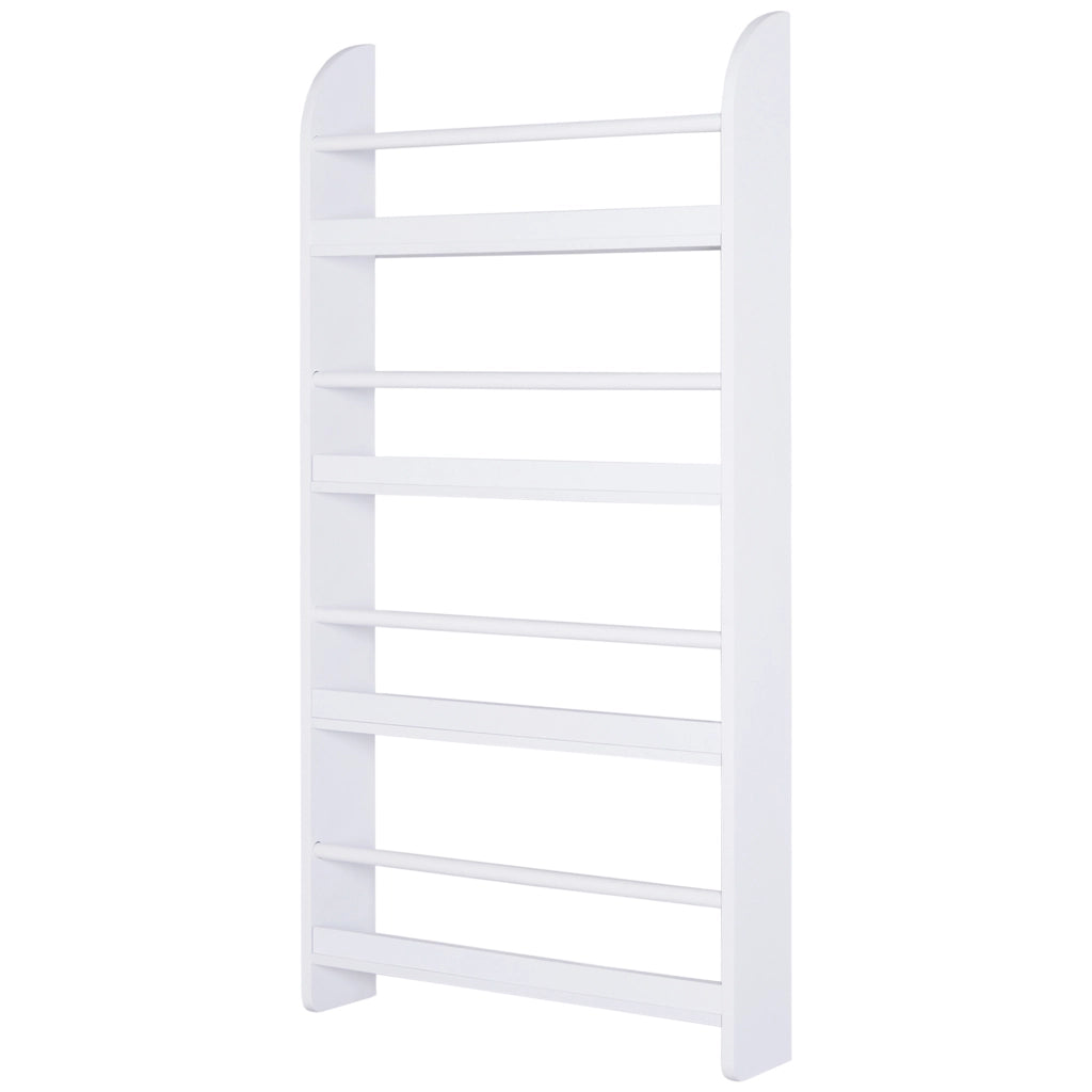 Libreria a muro ¨C Minimal ¨C bianco 59x12x113 cm