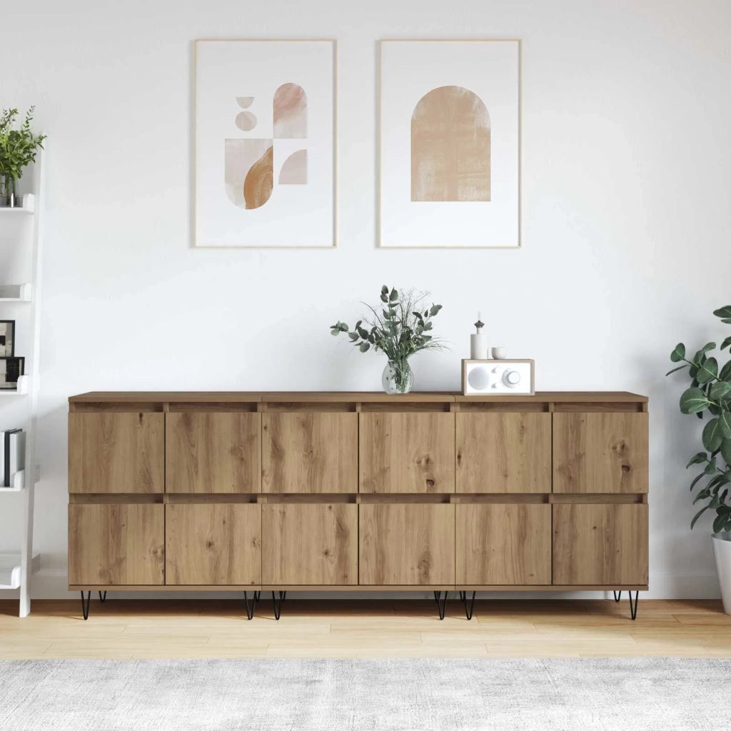 Credenza | Sideboards 3 pcs Rovere artigianale
