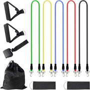 Set di 5 Cinti di Resistenza per Allenamento di Forza - Cinti di Allenamento Flessibili per Casa, Ufficio e Attività All'Aperto