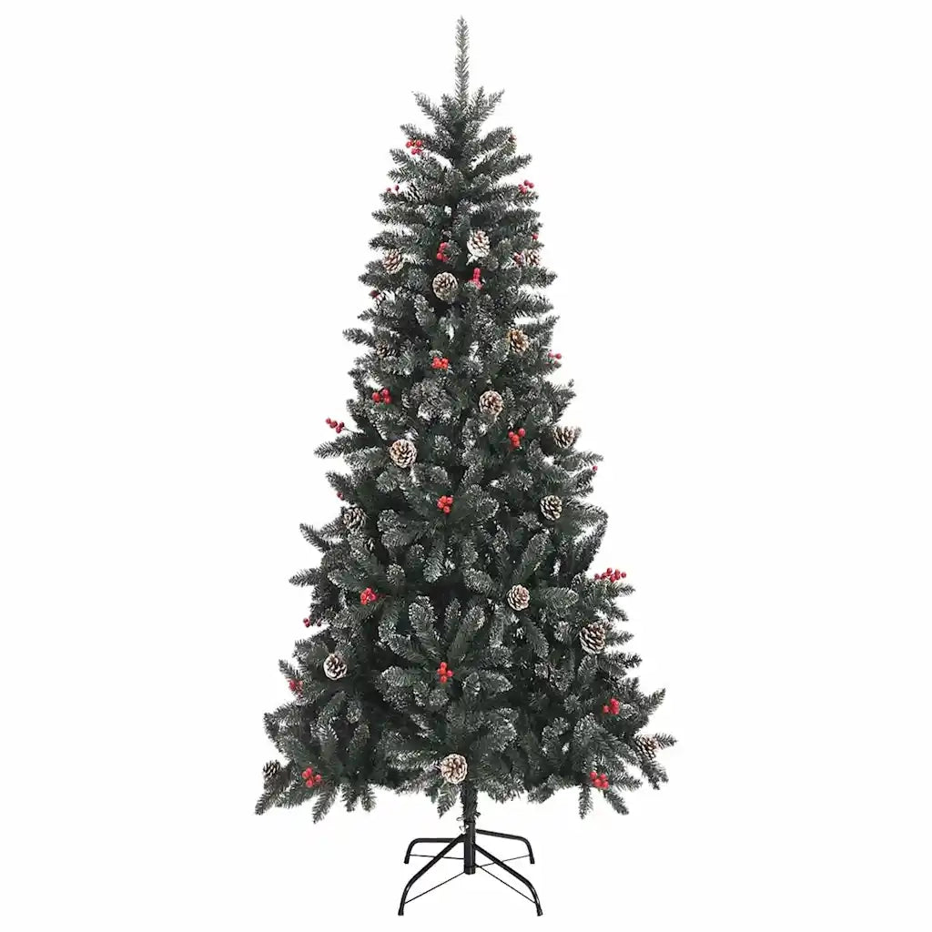 Albero di Natale artificiale con 300 LED Verde 240 cm 3395901