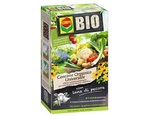 CONCIME BIO  C/LANA DI PECORA 2KG