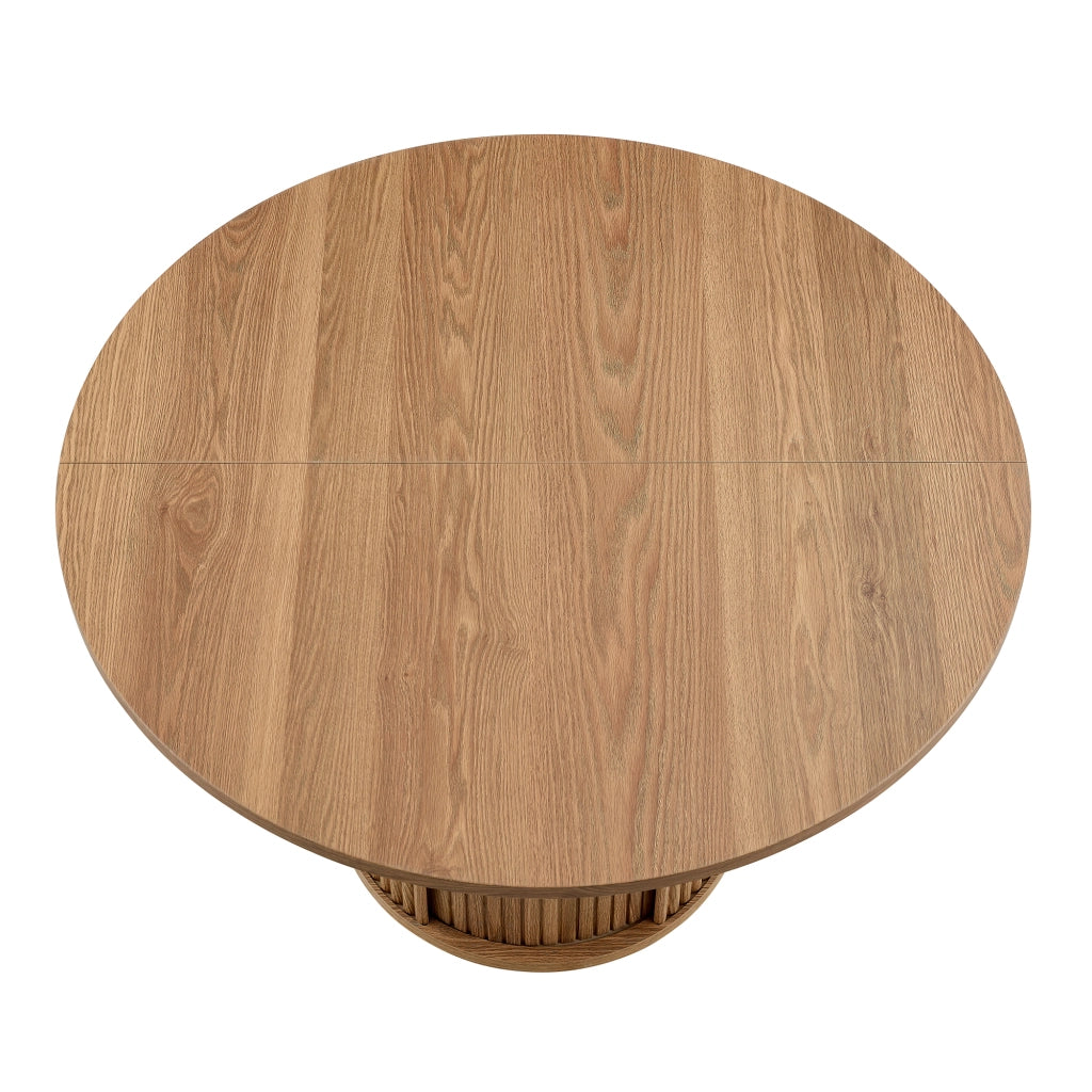 Tavolo da Pranzo Rotondo 120 cm per 4-6 Persone ¨C Xylo ¨C Legno, Stile Country, Cucina