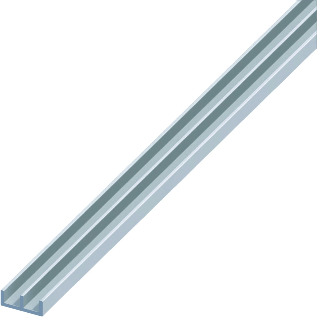 Alfer PROFILO AD UU ALLUMINIO Argento Satinato mm. 10x20x1 mt. 2