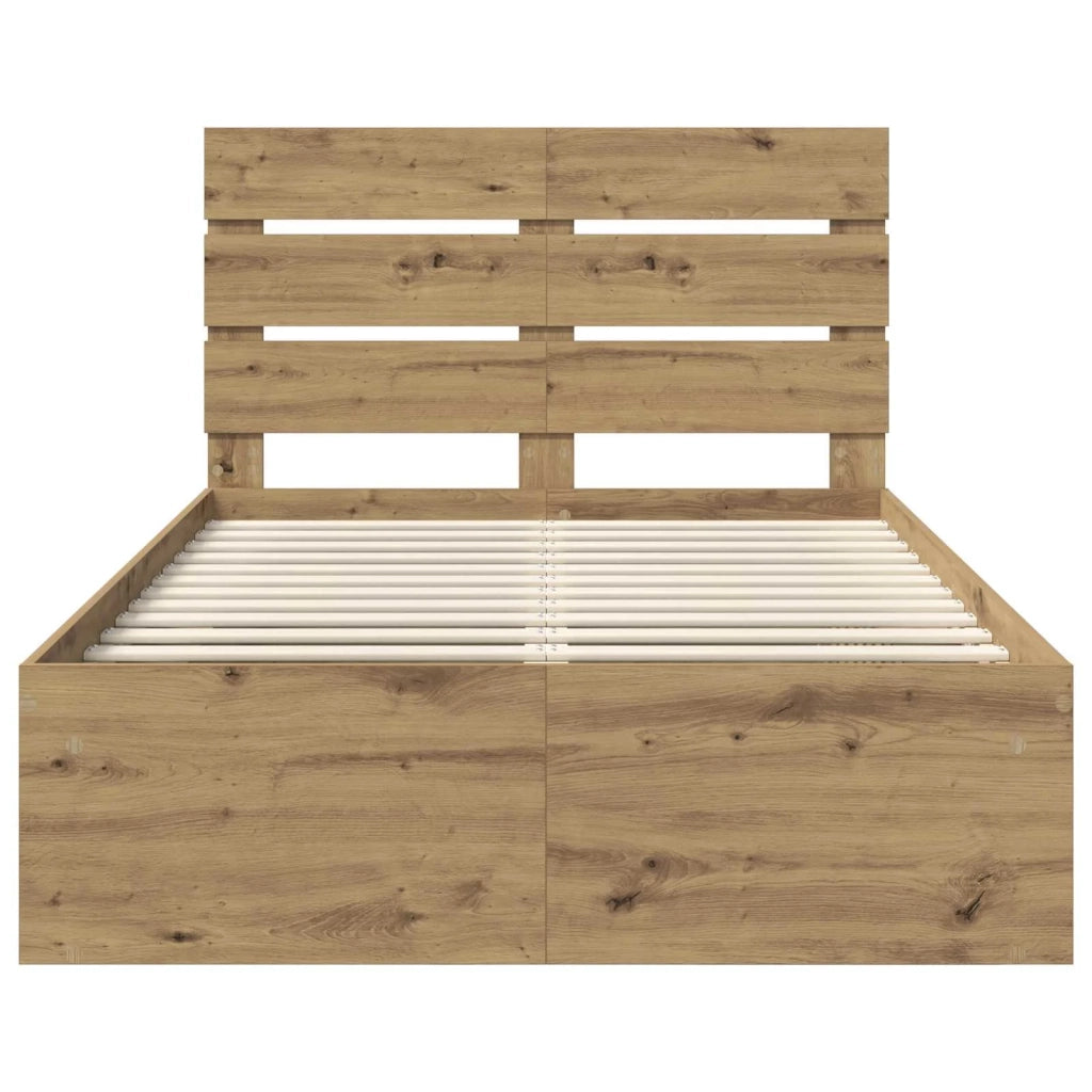 Struttura del letto-Giroletto Rovere Artigianale 120 x 190 cm 381178
