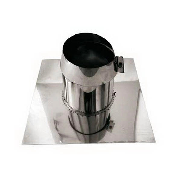 Canna fumaria parete doppia coibentata inox faldale tetti piani   dn 180/230