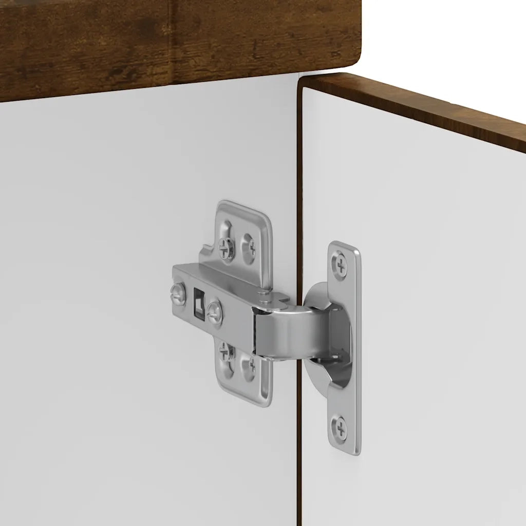Base da Cucina Porto Rovere Fumo in Legno Multistrato 853962