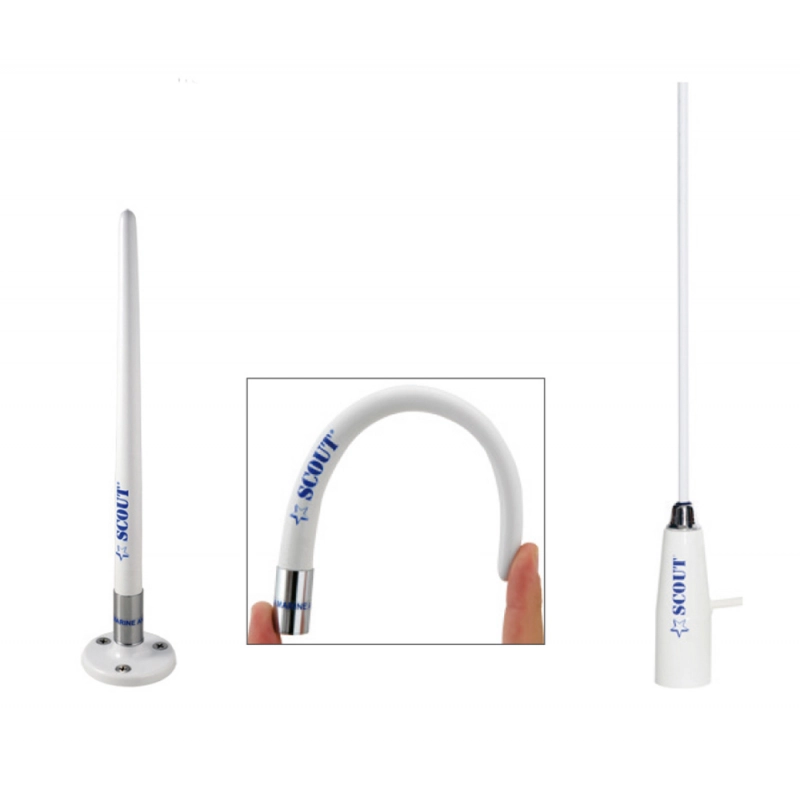 ANTENNA  RADIO AM/FM CM.25 ANTENNA AM/FM SCOUT COLOR WHITE CM.90
