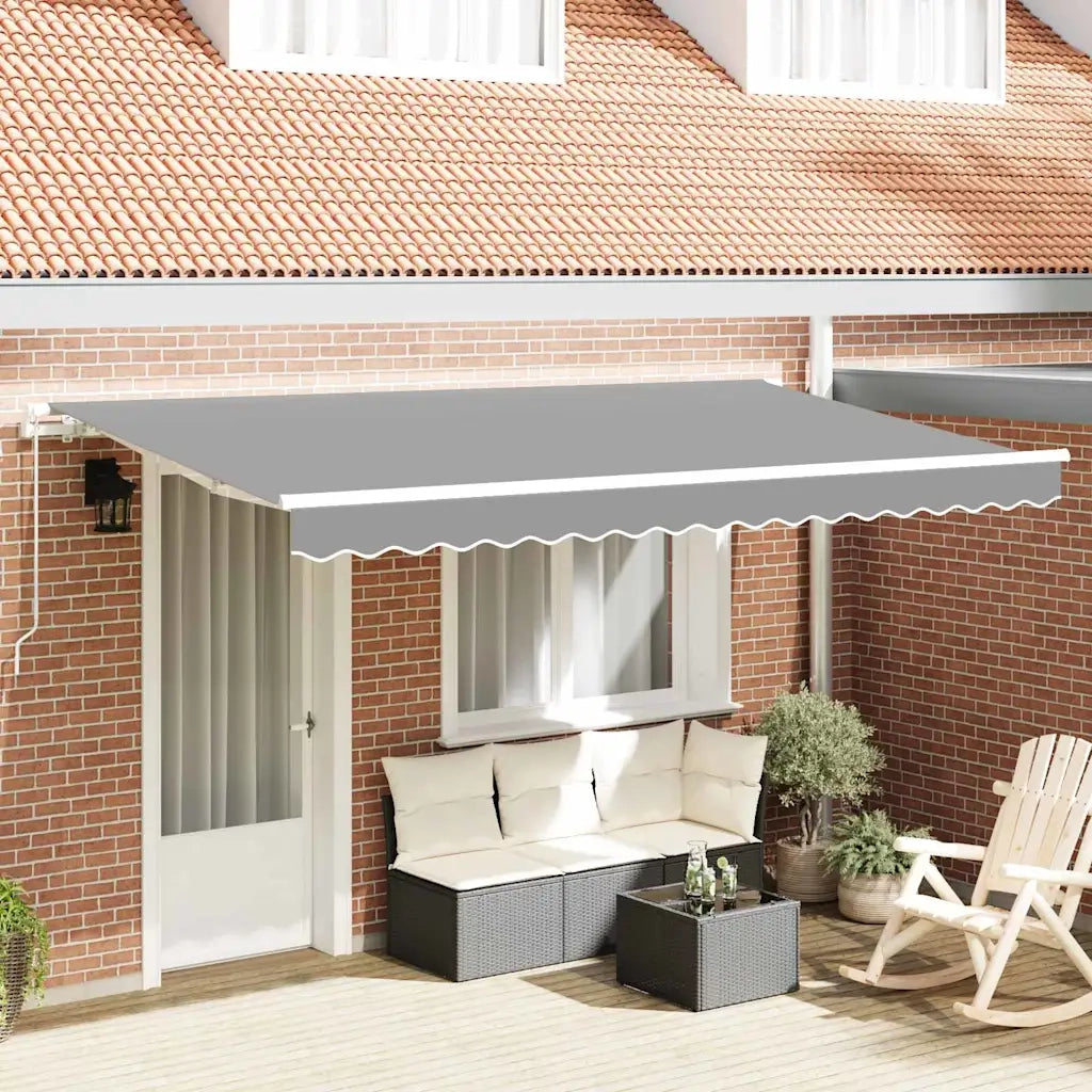 Struttura della tenda-Telaio per tenda da sole Bianco 4 x 2 m Metallo 131622