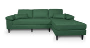 Divano angolare 3 posti con chaise longue destra - Washington - DI-WA38FBC-CLDX