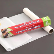 Veli di carta per bakare 30 cm x 5 m - impermeabili, non adesivi, bianchi - per torte, patatine fritte, pane - Veli di carta per Deli
