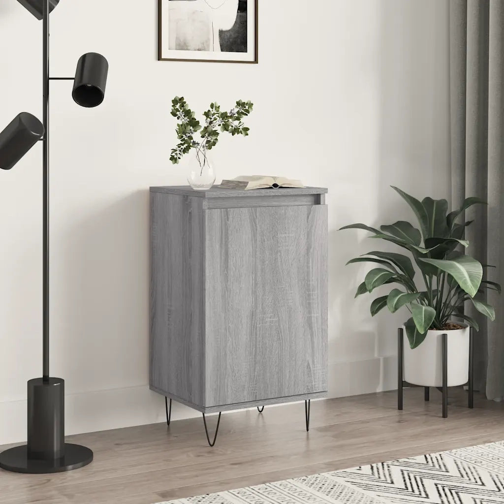 Credenza-Buffet-Armadio da cucina Grigio Sonoma 40x35x70 cm in Legno Multistrato 180192