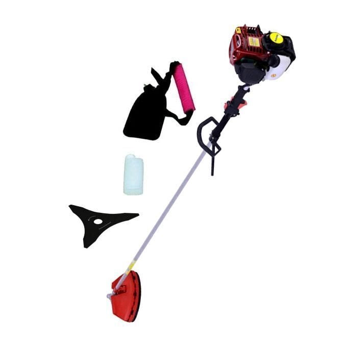 Excel 60211 DP37 Decespugliatore a Scoppio 4 Tempi 37.7 cc 1 kW Frizione Automatica Sistema Antivibrante Testina e Disco Acciaio