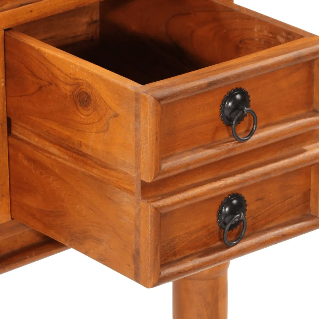 Scrivania con Cassetti 110x50x76 cm in Legno Massello di Acacia 356974