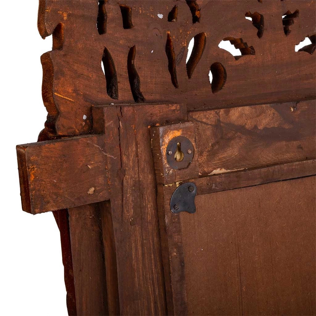 Specchio in legno 51x68x10h