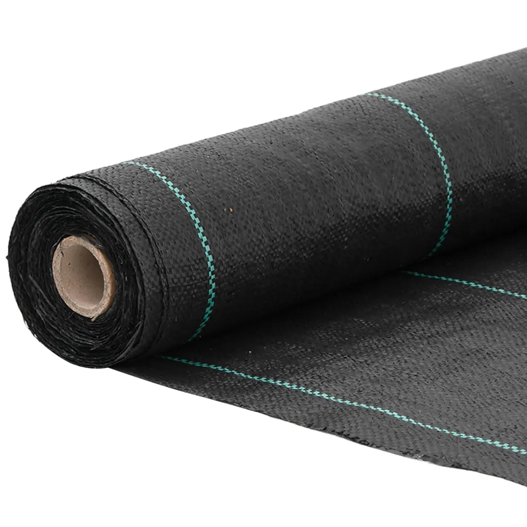 Membrana anti-erbacce nera 0,5x100 m PP 4005140