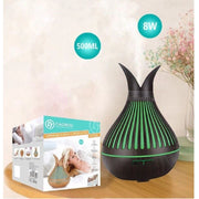 Trade Shop - Diffusore Aromi Umidificatore Ultrasuoni 500ml 8w Aromaterapia Elettrico Tx-8359 -