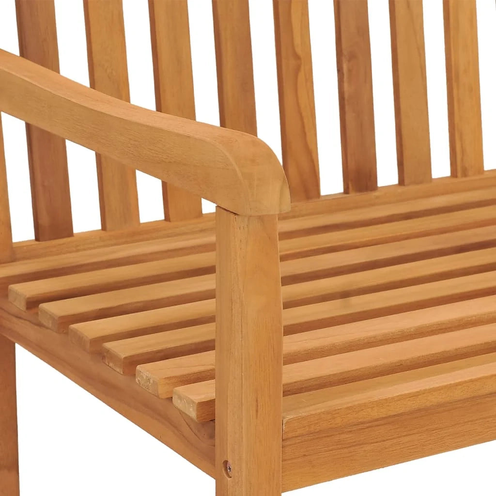Panca da giardino mobili da esterno per patio terrazza 180 x 60 x 90 cm legno massello di teak 02_0011272
