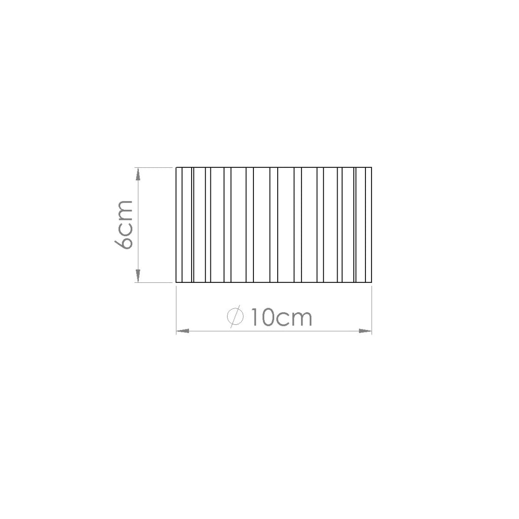 Lampada da soffitto AURA 1 bianco Gx53