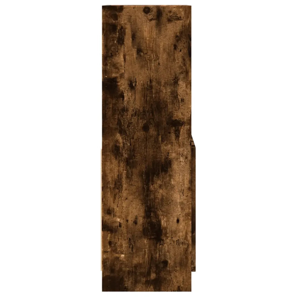 Credenza Rovere Fumo 63x33x100 cm in Truciolato 855101