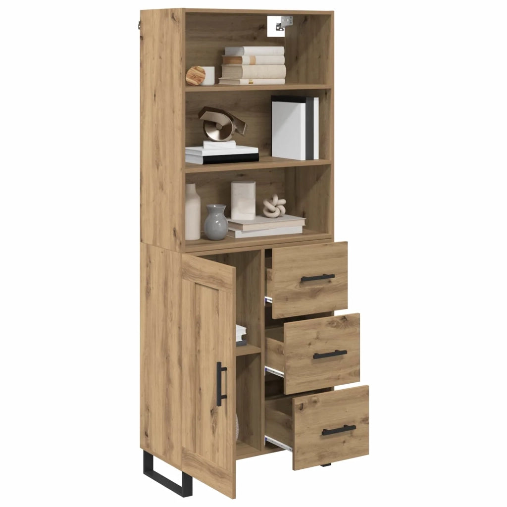 Credenza con cassetto Rovere artigianale 69,5 x 34 x 180 cm 3415851