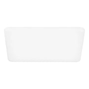 Faretto Ad Incasso Contemporaneo Rapita Alluminio Bianco Led Integrato 5,5W