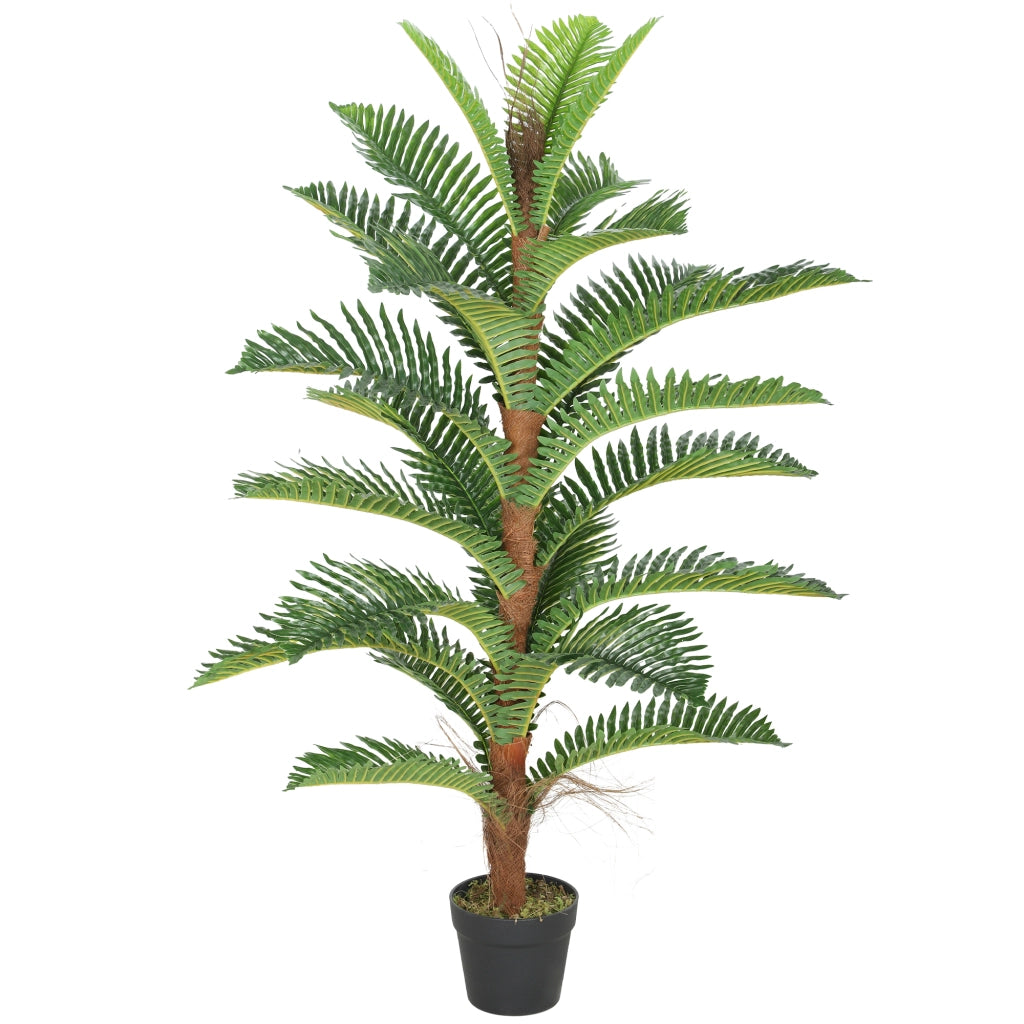 Palma Artificiale ¨C zephmum ¨C Verde 120 cm con Vaso in Plastica