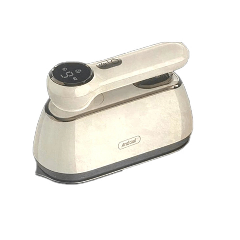 Trade Shop - Ferro Da Stiro A Vapore Portatile Da Viaggio 1800w Maniglia Pieghevole Con Display Q-gt17 -