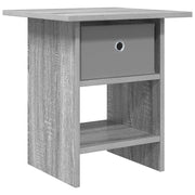 Comodino | Armadio da Notte | Mobiletto da notte Grigio Sonoma 41 x 40 x 45 cm Legno multistrato