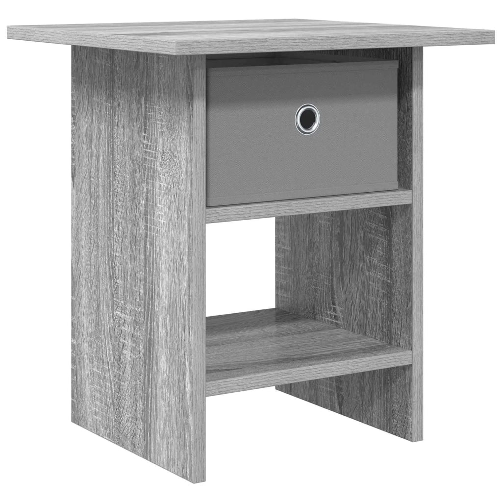 Comodino | Armadio da Notte | Mobiletto da notte Grigio Sonoma 41 x 40 x 45 cm Legno multistrato