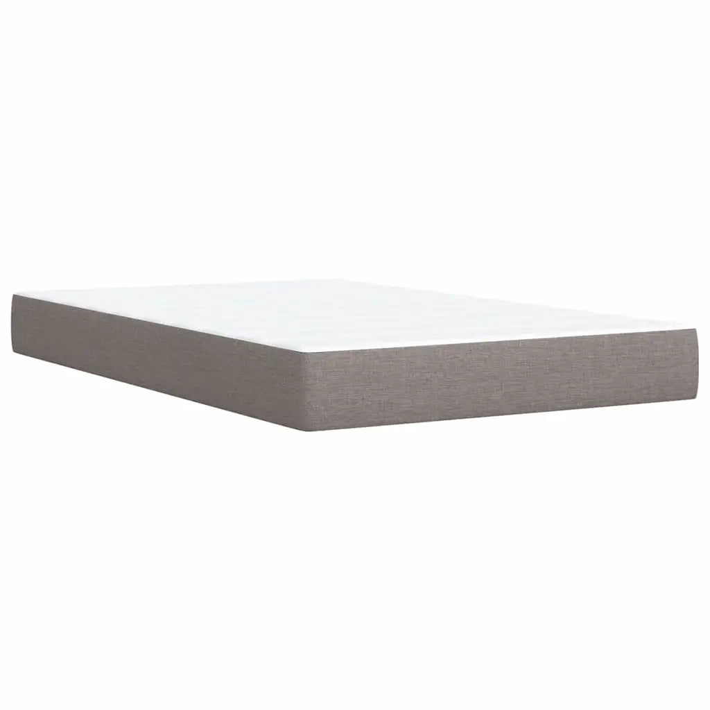 Giroletto a Molle con Materasso Tortora 120x200 cm in Tessuto 3289720
