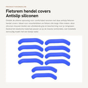 Freni bicicletta antiscivolo - Pannelli antiscivolo in silicone - 5 pezzi - Protezione manubrio - Comfortevole impugnatura - Installazione facile